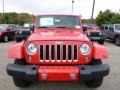 Firecracker Red 2016 Jeep Wrangler Unlimited Sahara 4x4 Exterior