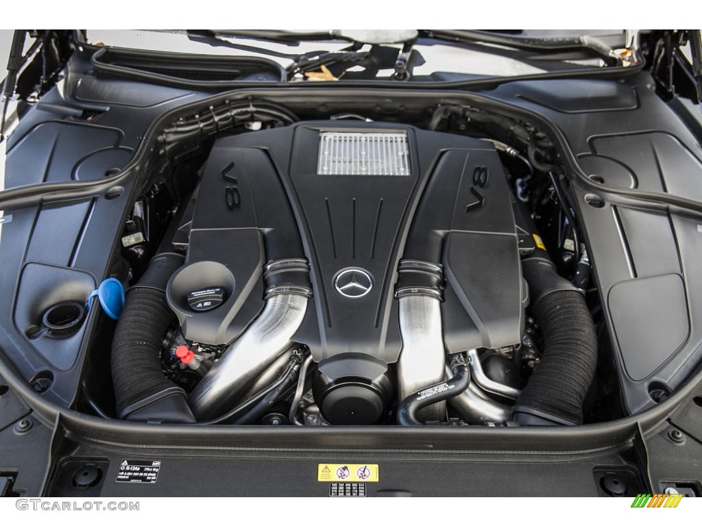 2015 Mercedes-Benz S 550 Sedan Engine Photos