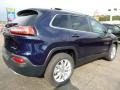 2016 True Blue Pearl Jeep Cherokee Limited 4x4  photo #4