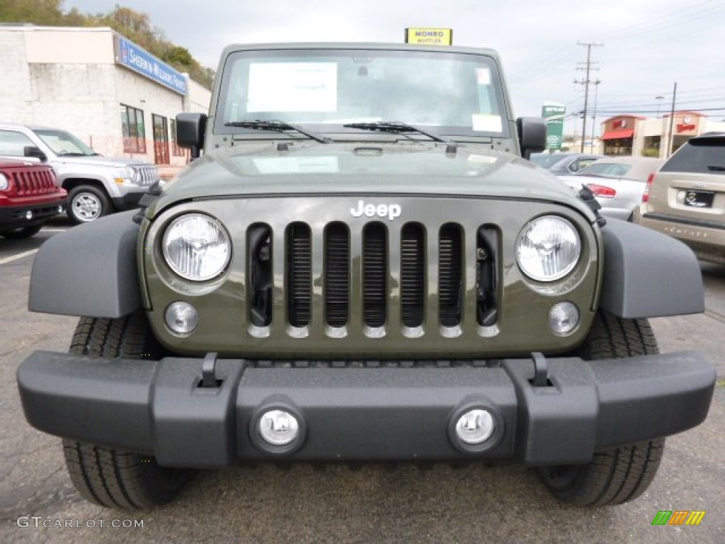 2016 Wrangler Unlimited Sport 4x4 - Tank / Black photo #10