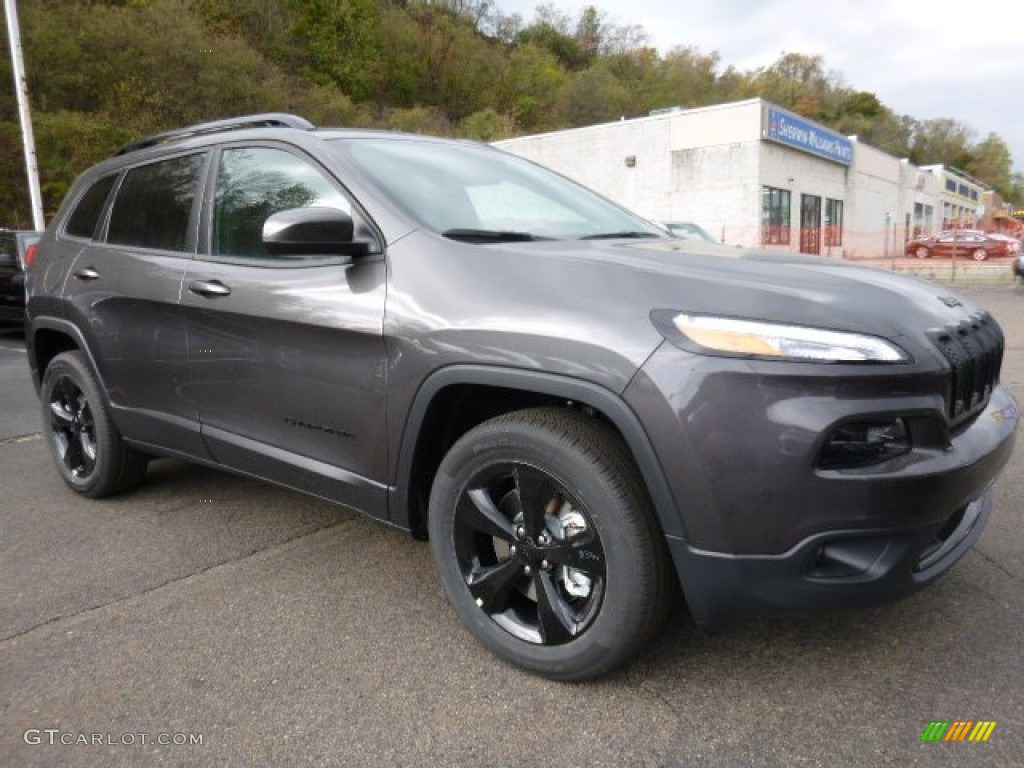 Granite Crystal Metallic 2016 Jeep Cherokee Latitude 4x4 Exterior Photo #108140244