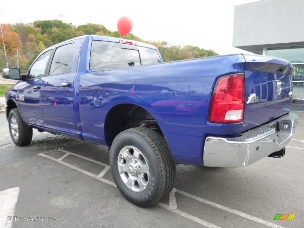 Blue Streak Pearl 2016 Ram 2500 Big Horn Crew Cab 4x4 Exterior Photo #108140601