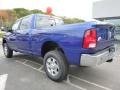 Blue Streak Pearl 2016 Ram 2500 Big Horn Crew Cab 4x4 Exterior