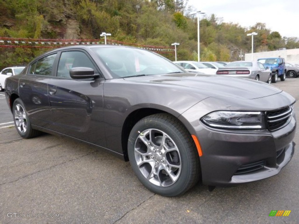 Granite Crystal Metallic 2016 Dodge Charger SE AWD Exterior Photo #108140838