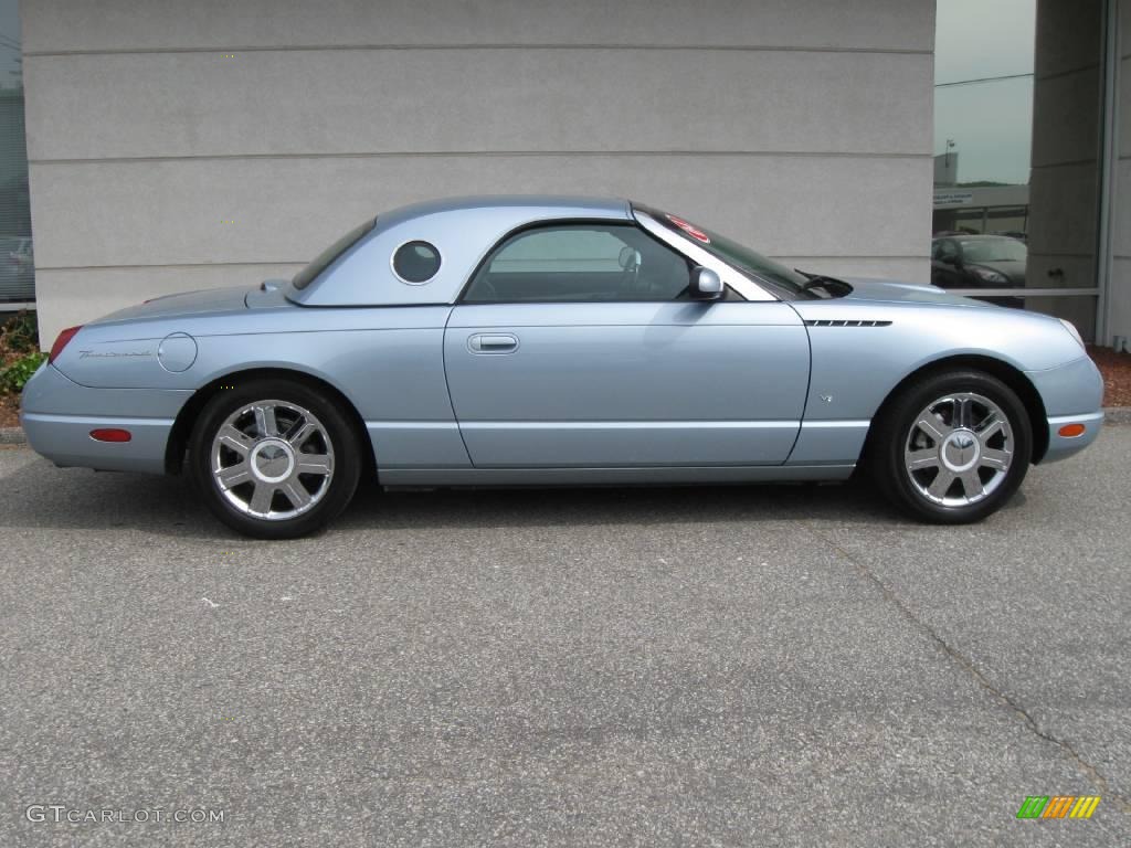 2004 Light Ice Blue Metallic Ford Thunderbird Premium Roadster