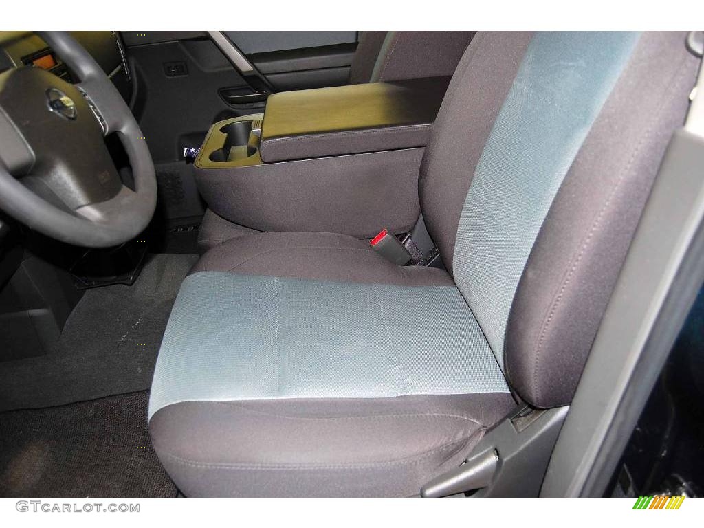 2006 Titan XE Crew Cab 4x4 - Deep Water Blue / Graphite/Titanium photo #9