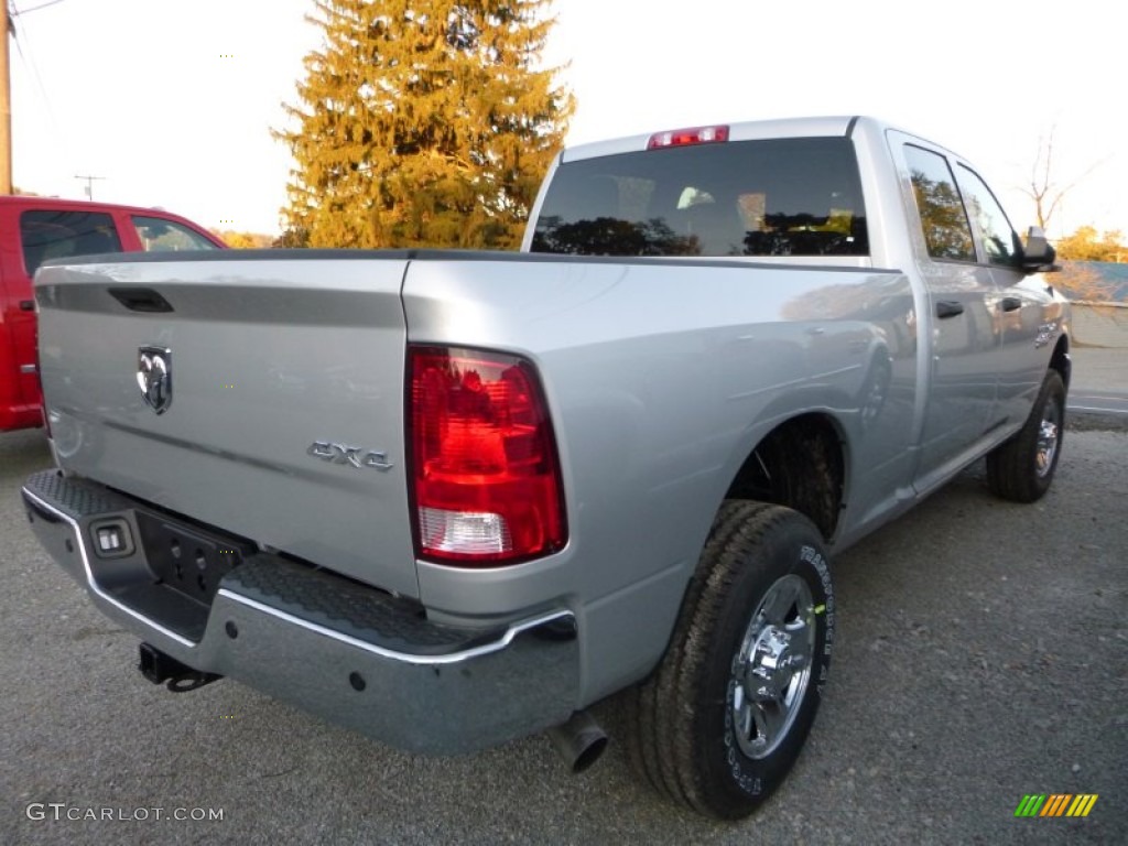 2016 2500 Tradesman Crew Cab 4x4 - Bright Silver Metallic / Black/Diesel Gray photo #8