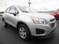 2016 Silver Ice Metallic Chevrolet Trax LS  photo #3