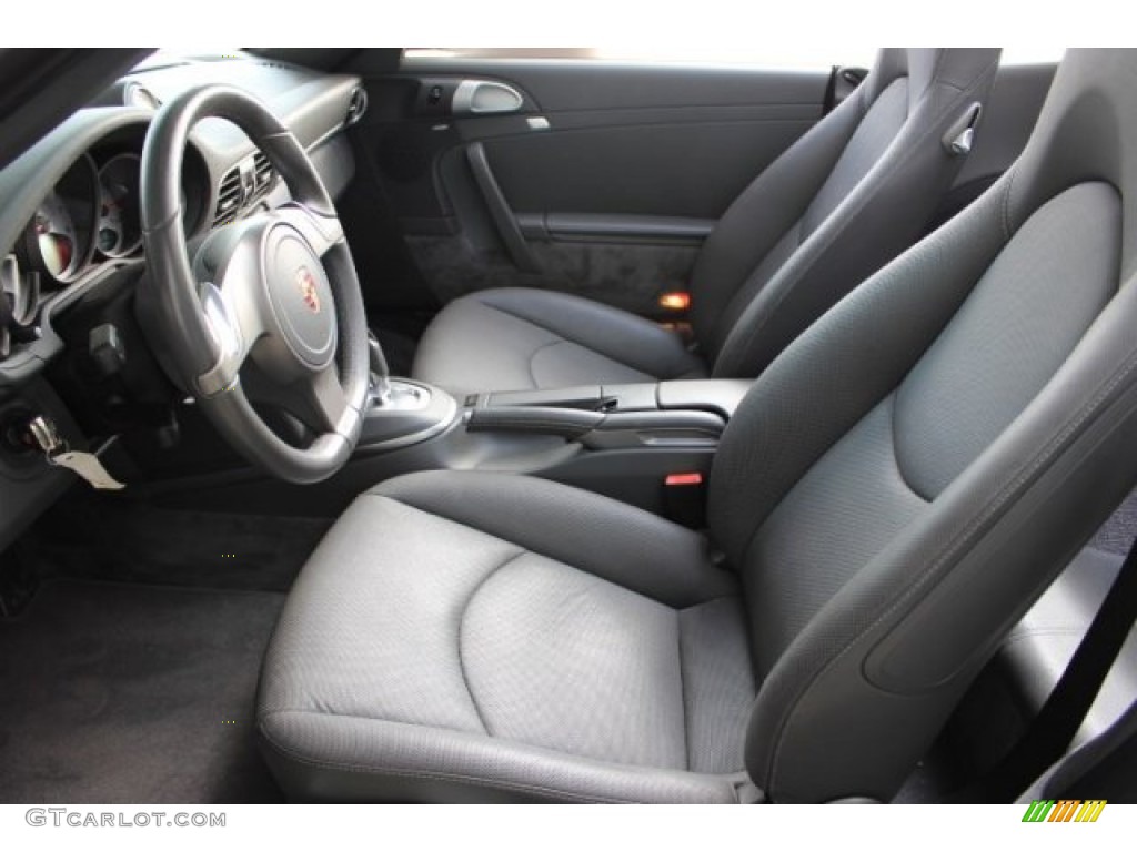 2010 911 Carrera S Cabriolet - Meteor Grey Metallic / Stone Grey photo #24