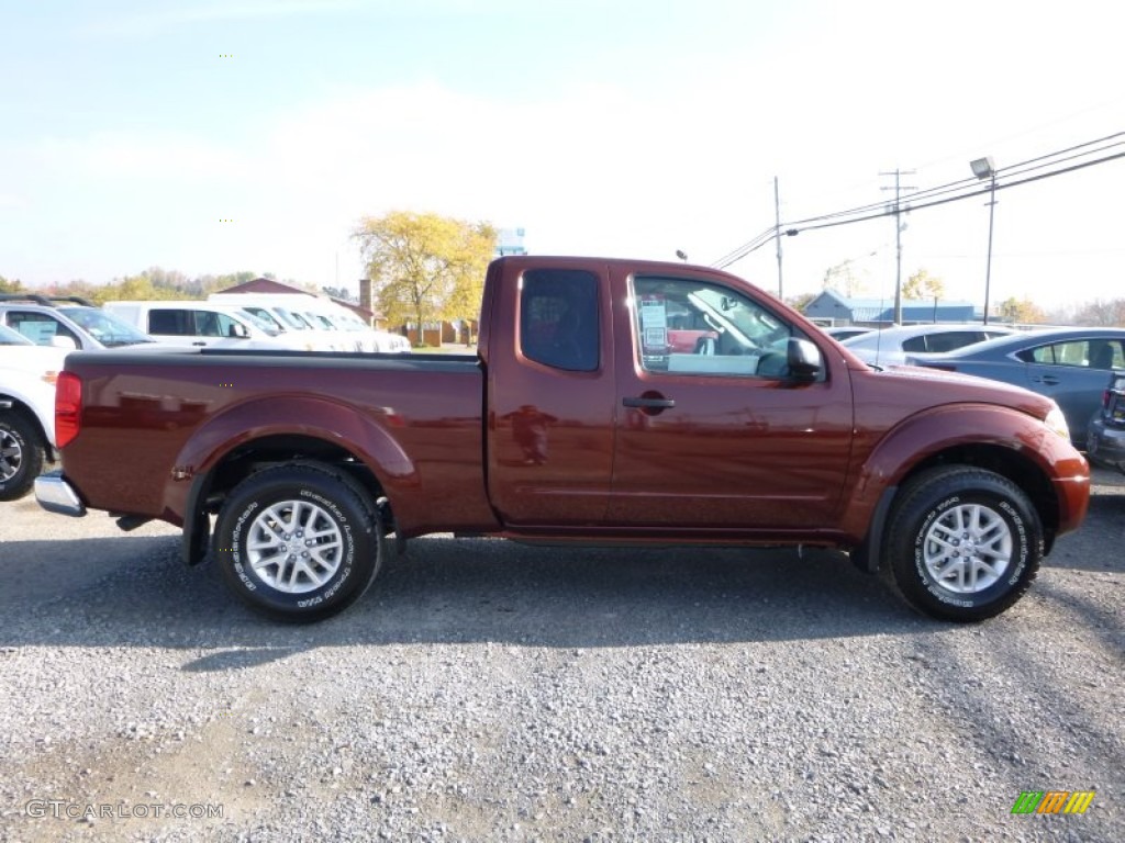 Forged Copper 2016 Nissan Frontier SV King Cab 4x4 Exterior Photo #108147880