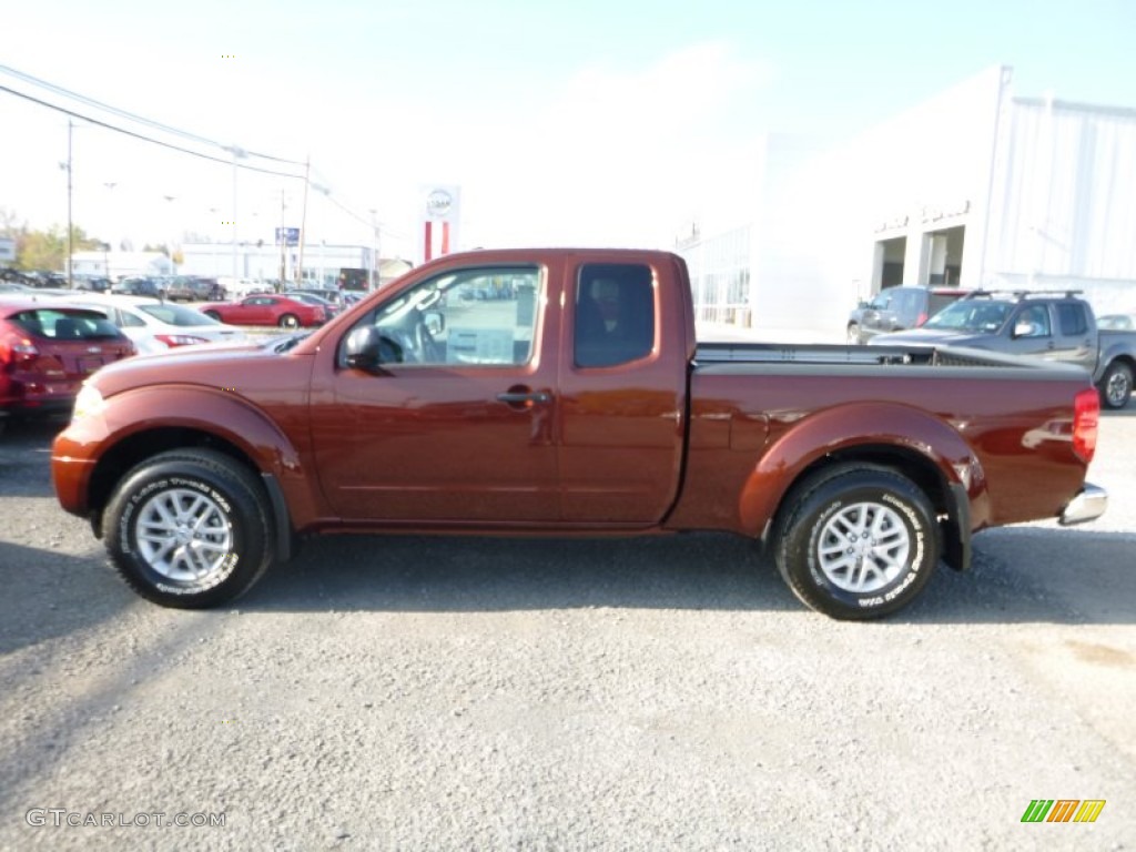 2016 Frontier SV King Cab 4x4 - Forged Copper / Graphite photo #11