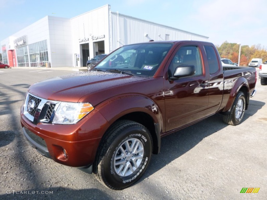 2016 Frontier SV King Cab 4x4 - Forged Copper / Graphite photo #12