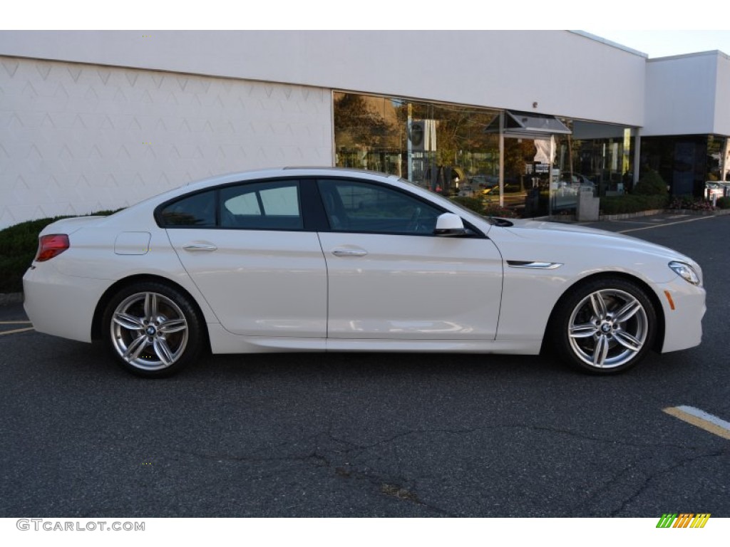 Alpine White 2014 BMW 6 Series 640i xDrive Gran Coupe Exterior Photo #108148549