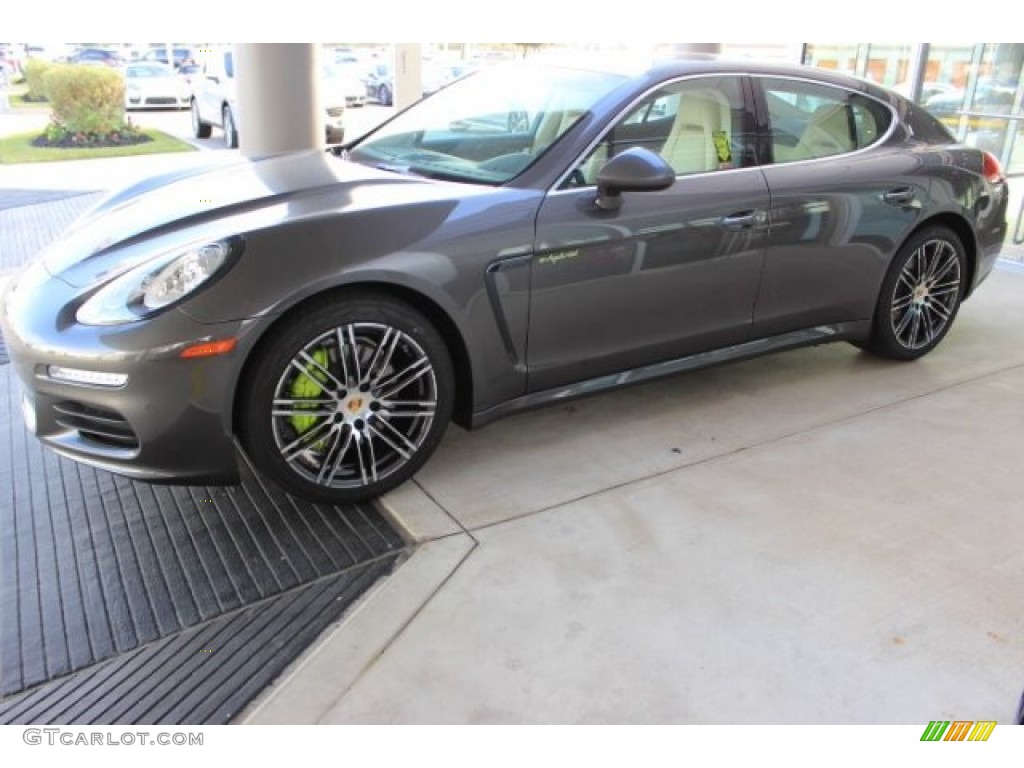 Agate Grey Metallic 2016 Porsche Panamera S E-Hybrid Exterior Photo #108149581