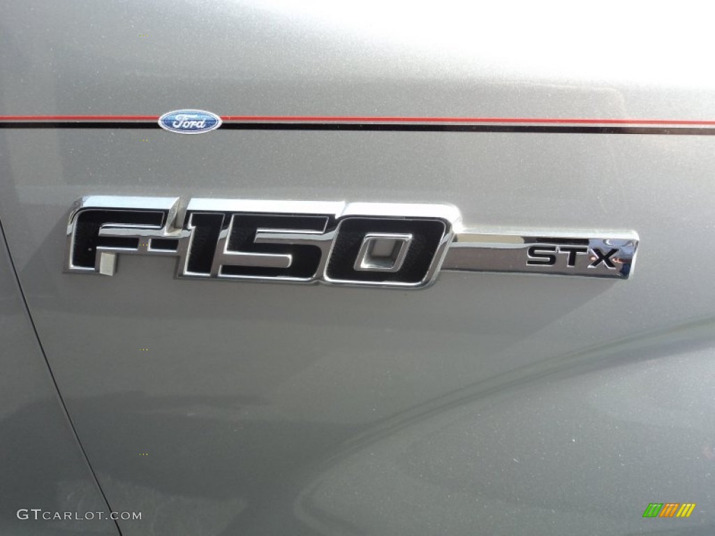2011 F150 STX Regular Cab 4x4 - Ingot Silver Metallic / Steel Gray photo #19