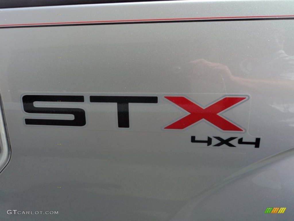 2011 F150 STX Regular Cab 4x4 - Ingot Silver Metallic / Steel Gray photo #22