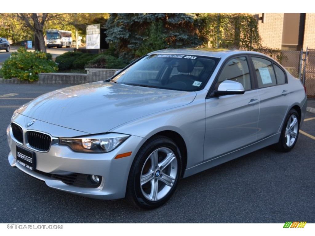 2013 3 Series 328i xDrive Sedan - Glacier Silver Metallic / Black photo #6