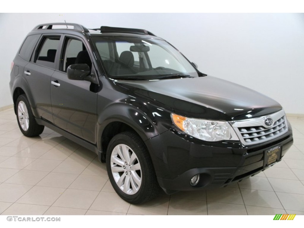 Obsidian Black Pearl Subaru Forester