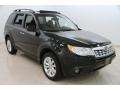 2013 Obsidian Black Pearl Subaru Forester 2.5 X Premium  photo #1