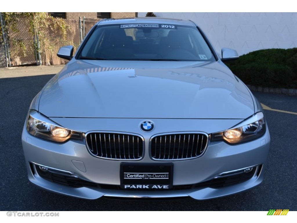 2013 3 Series 328i xDrive Sedan - Glacier Silver Metallic / Black photo #7