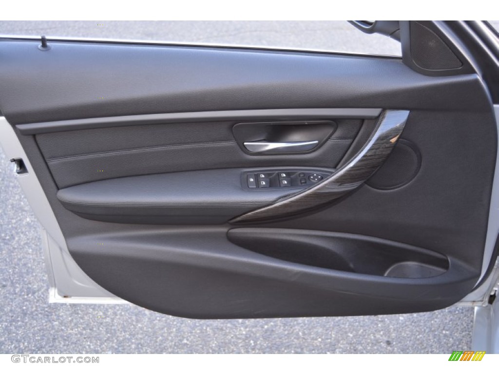 2013 3 Series 328i xDrive Sedan - Glacier Silver Metallic / Black photo #8