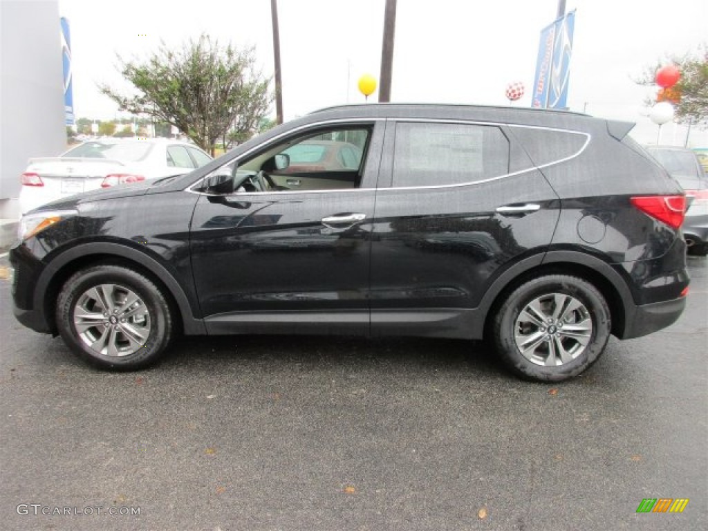 Twilight Black 2016 Hyundai Santa Fe Sport Standard Santa Fe Sport Model Exterior Photo #108153870
