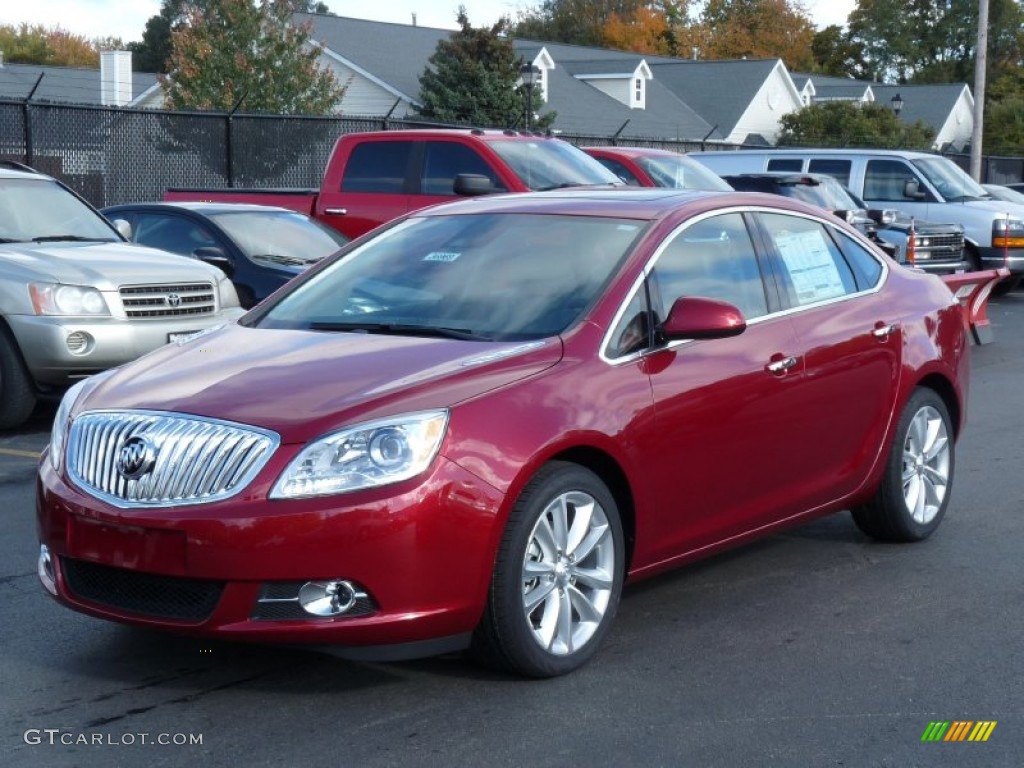 Crystal Red Tintcoat 2016 Buick Verano Verano Group Exterior Photo #108154705