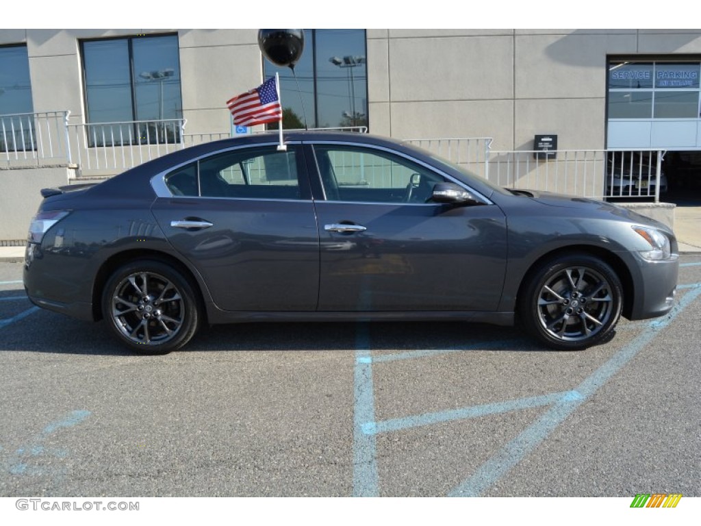 2012 Maxima 3.5 S - Dark Slate / Charcoal photo #2