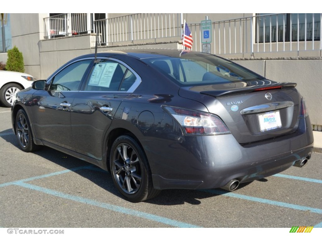 2012 Maxima 3.5 S - Dark Slate / Charcoal photo #5