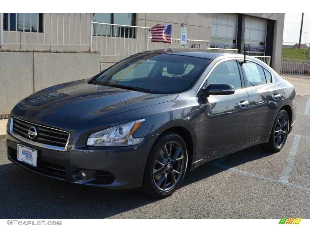 2012 Maxima 3.5 S - Dark Slate / Charcoal photo #7