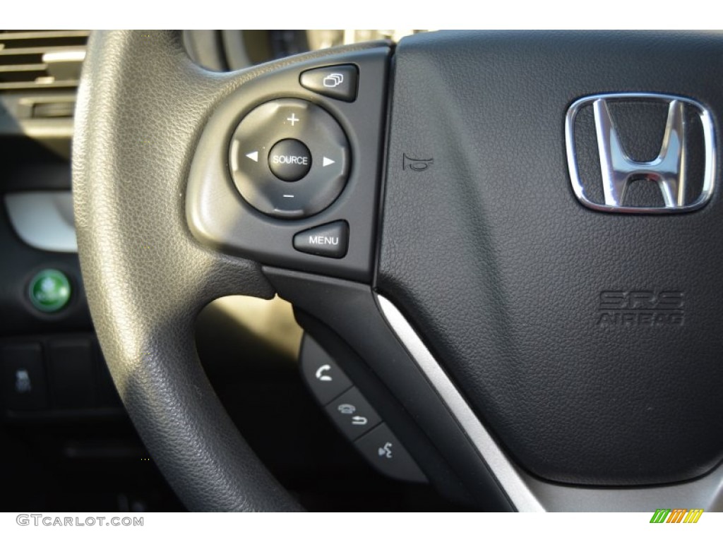 2012 CR-V EX 4WD - Opal Sage Metallic / Black photo #37