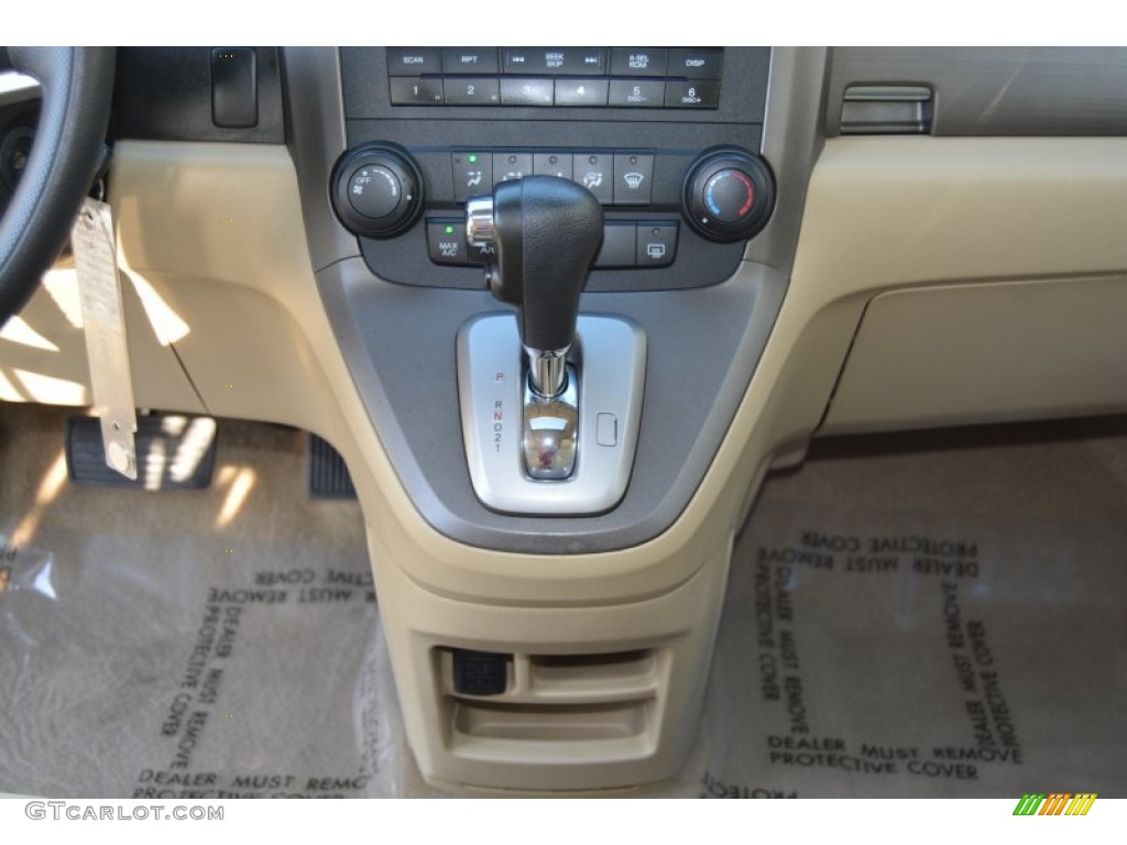 2009 CR-V EX 4WD - Crystal Black Pearl / Ivory photo #16