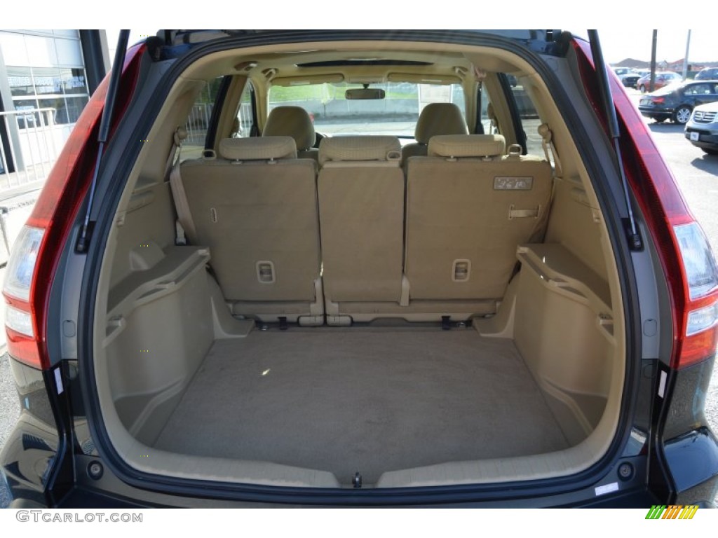 2009 CR-V EX 4WD - Crystal Black Pearl / Ivory photo #21