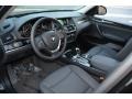 Black 2016 BMW X3 xDrive28i Interior Color