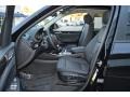 Black 2016 BMW X3 xDrive28i Interior Color