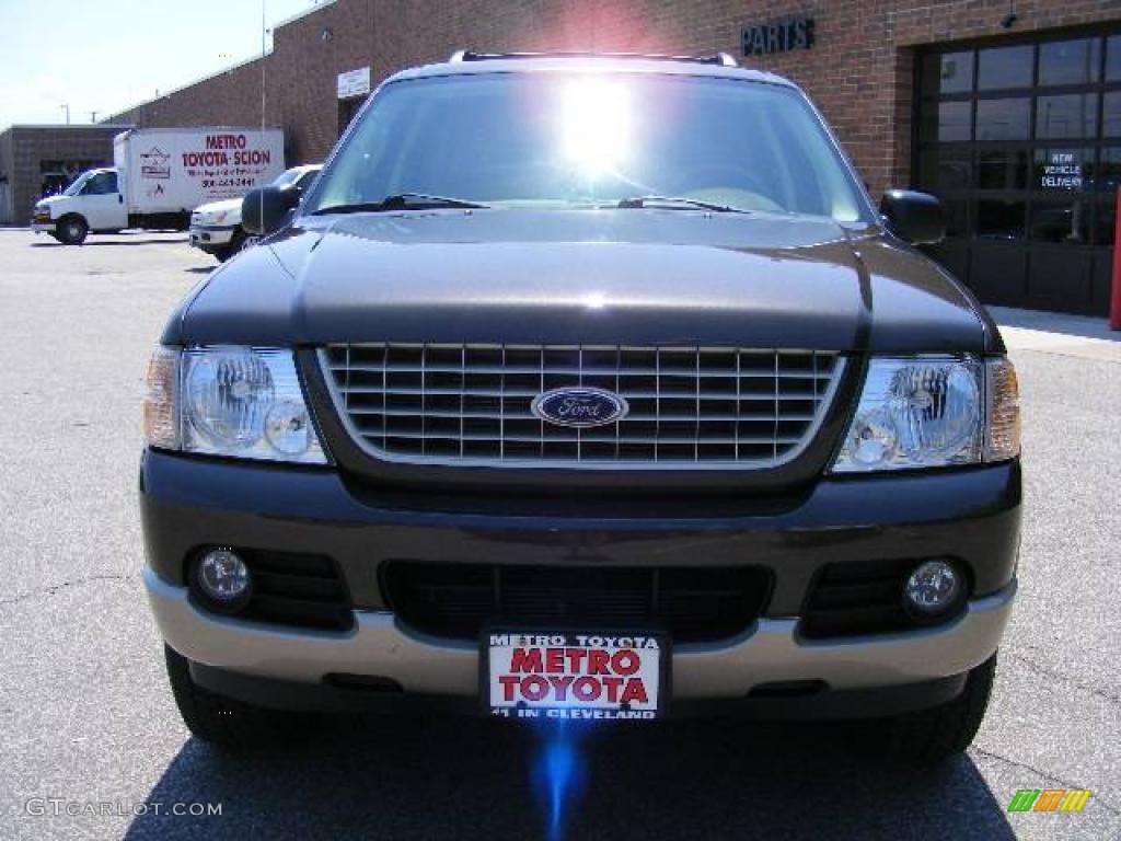 2005 Explorer Eddie Bauer 4x4 - Dark Stone Metallic / Medium Parchment photo #8