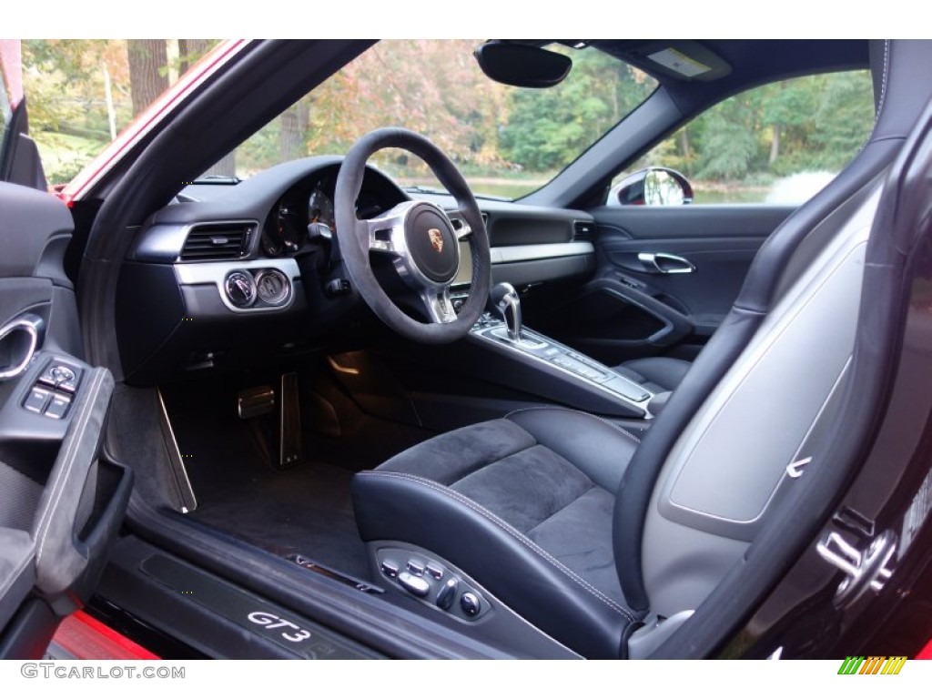 Black Interior 2014 Porsche 911 GT3 Photo #108160729