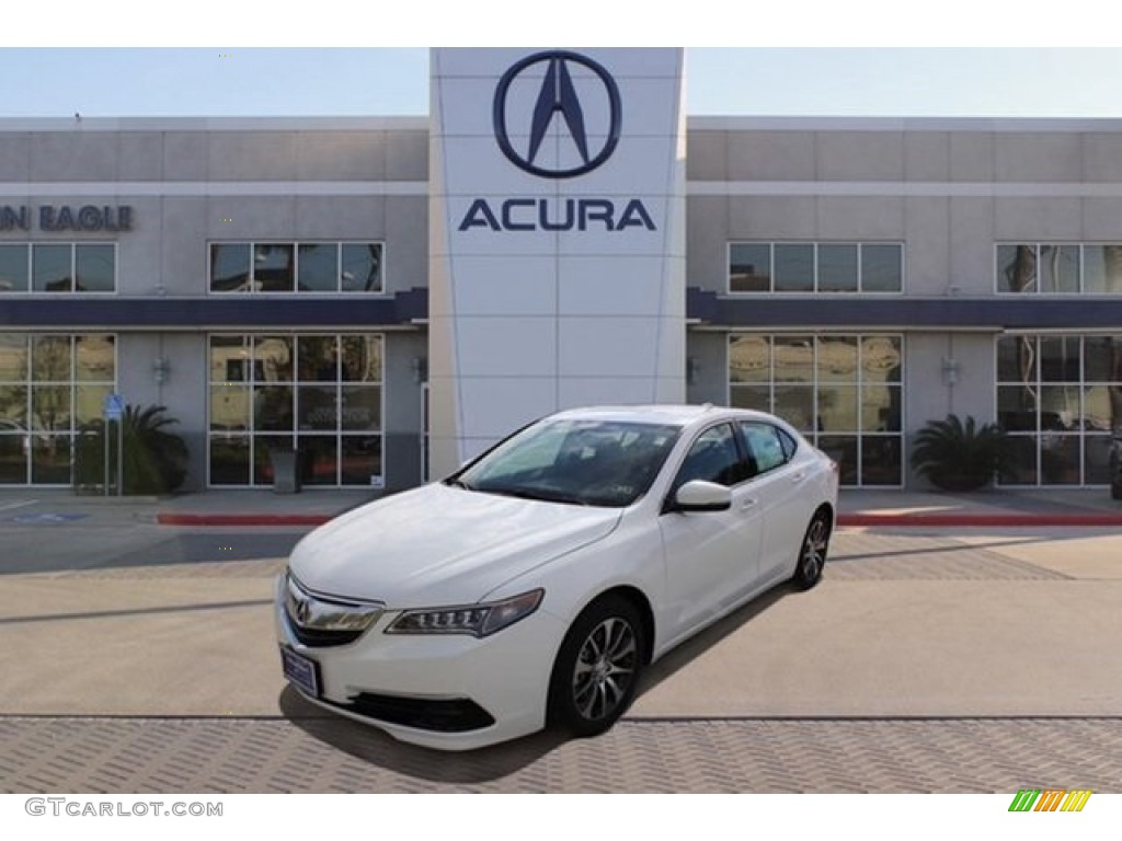 2016 TLX 2.4 - Bellanova White Pearl / Espresso photo #3