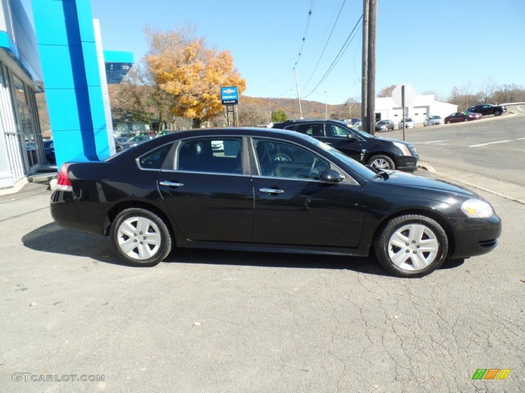 2011 Impala LS - Black / Ebony photo #4