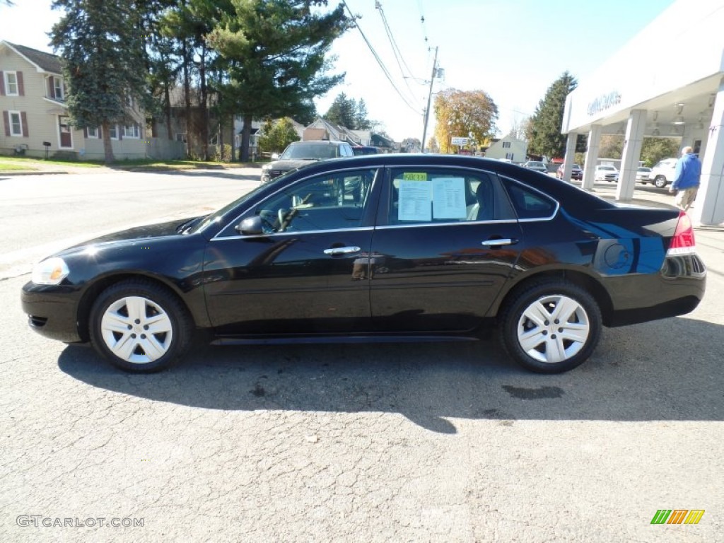2011 Impala LS - Black / Ebony photo #8