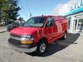 2016 Red Hot Chevrolet Express 2500 Cargo WT  photo #2