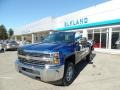 2015 Deep Ocean Blue Metallic Chevrolet Silverado 2500HD WT Regular Cab 4x4  photo #1