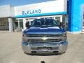 2015 Deep Ocean Blue Metallic Chevrolet Silverado 2500HD WT Regular Cab 4x4  photo #2