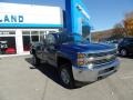 2015 Deep Ocean Blue Metallic Chevrolet Silverado 2500HD WT Regular Cab 4x4  photo #3