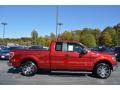 2014 Ruby Red Ford F150 XLT SuperCab  photo #2