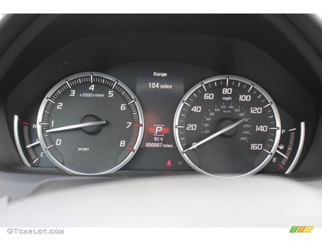 2016 Acura TLX 3.5 Advance Gauges Photos