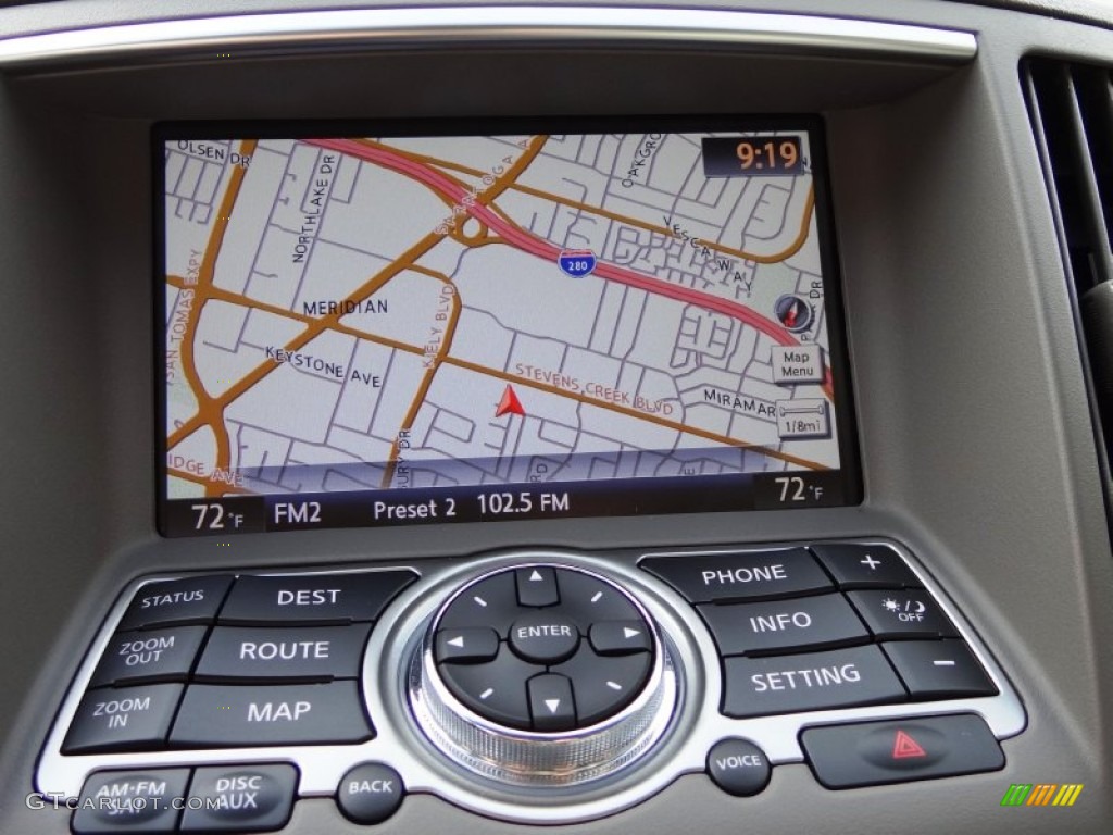 2012 G 37 x AWD Sedan - Moonlight White / Stone photo #13