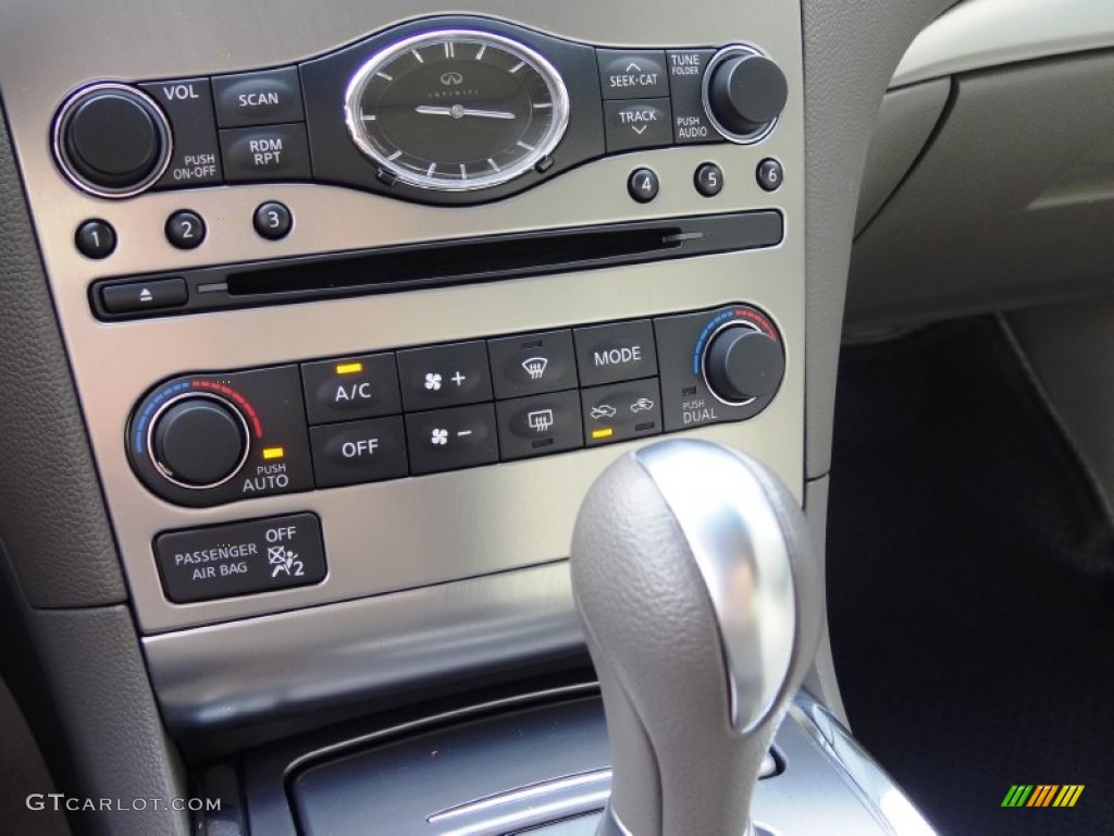 2012 G 37 x AWD Sedan - Moonlight White / Stone photo #14