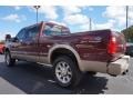 2010 Royal Red Metallic Ford F250 Super Duty King Ranch Crew Cab 4x4  photo #5