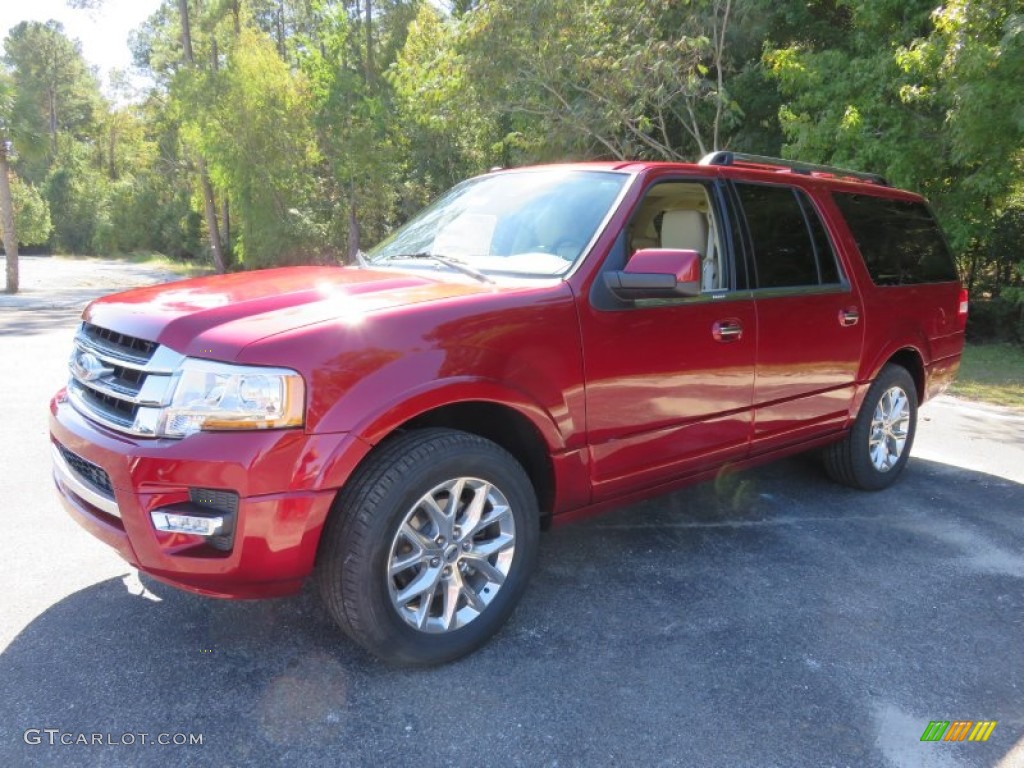 Ruby Red Metallic 2016 Ford Expedition EL Limited Exterior Photo #108167164